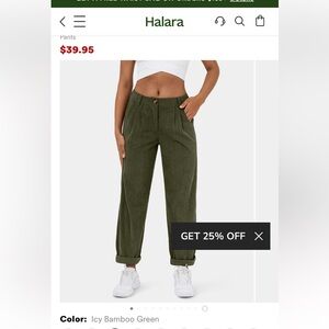 Halara Corduroy Pants